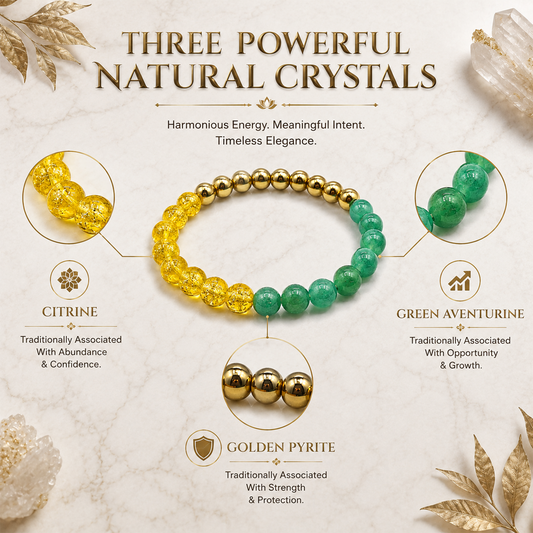 GGC Bracelet – Prosperity, Growth & Positive Energy