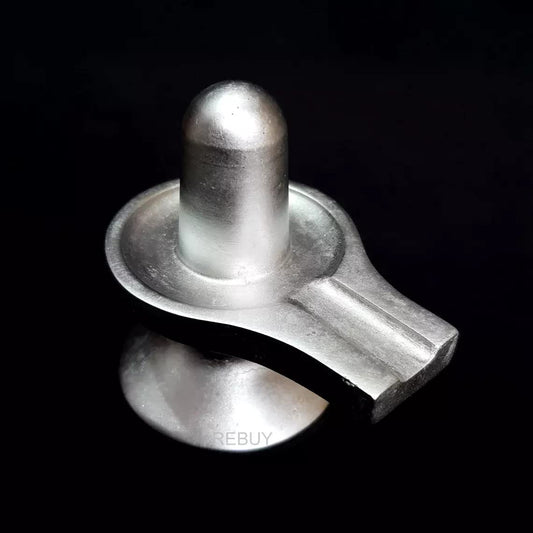 Parad Shivling Mercury Origional 100gm Shivalinga Idol BY REBUY