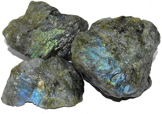 Labradorite Rough Stone 800 gm Natural Healing Crystal Gemstone BY REBUY