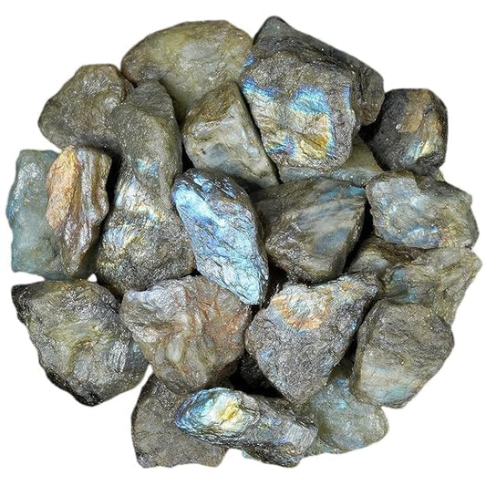 Labradorite Rough Stone 800 gm Natural Healing Crystal Gemstone BY REBUY