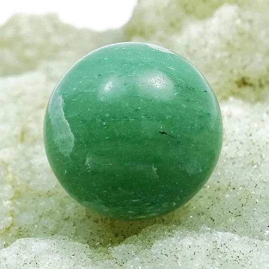 60mm Green Aventurine Stone Sphere Ball Natural Healing Gemstone BY REBUY