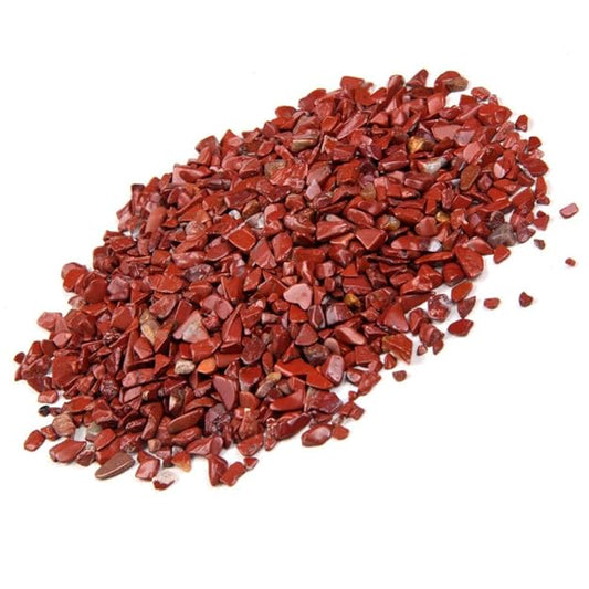 Red Jasper Chips Stone 100gm Natural Healing Pebble Irregular Shaped Gemstone BY REBUY