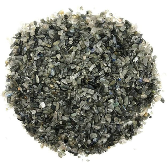 Labradorite Chips Stone 250gm Natural Healing Irregular Shaped Gemstone BY REBUY