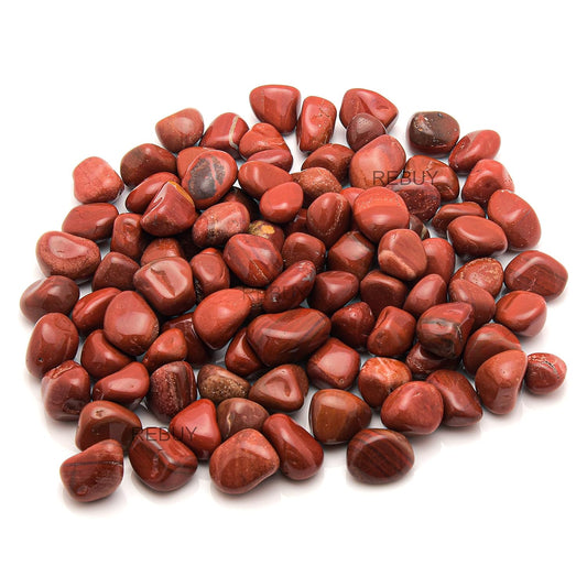 Red Jasper Stone Tumbles Natural Gemstone for Reiki,Vastu Feng Suai Tumble Kit 100 gm By REBUY