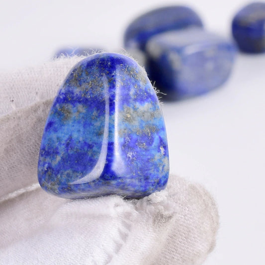 REBUY Lapis Lazuli Stone Tumble 50gm Natural Healing Gemstone BY REBUY