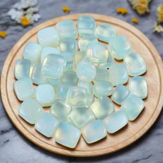 Opalite Stone Tumble Crystal Healing Chakra Gemstone Weight 100 Grams BY REBUY