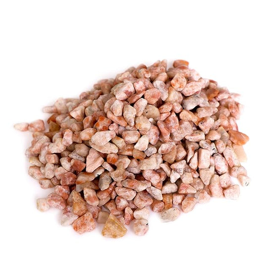 Sunstone Chips  Gemstone Crystal Healing Pebble Irregular Shaped Reiki Gemstones (100 gm) BY REBUY